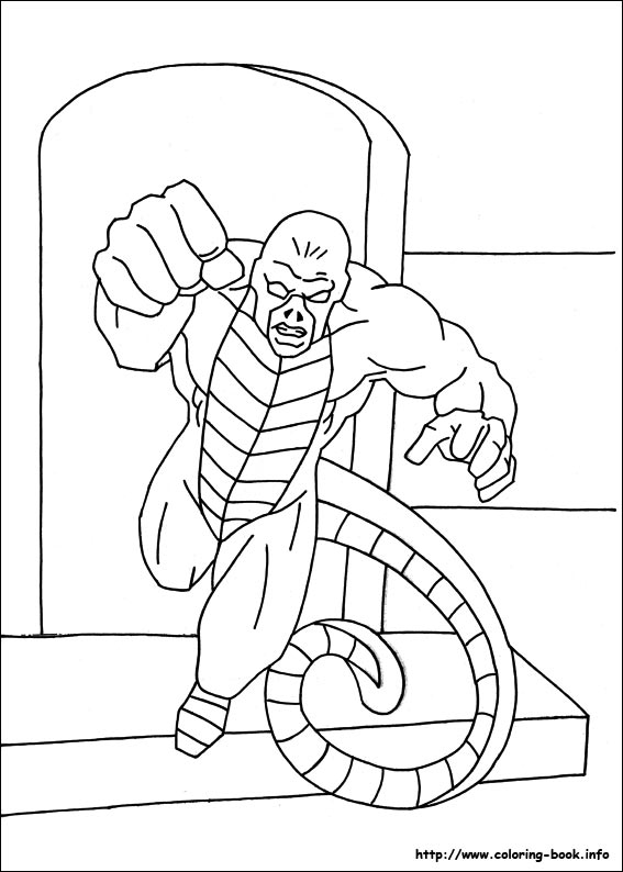 Captain America coloring picture