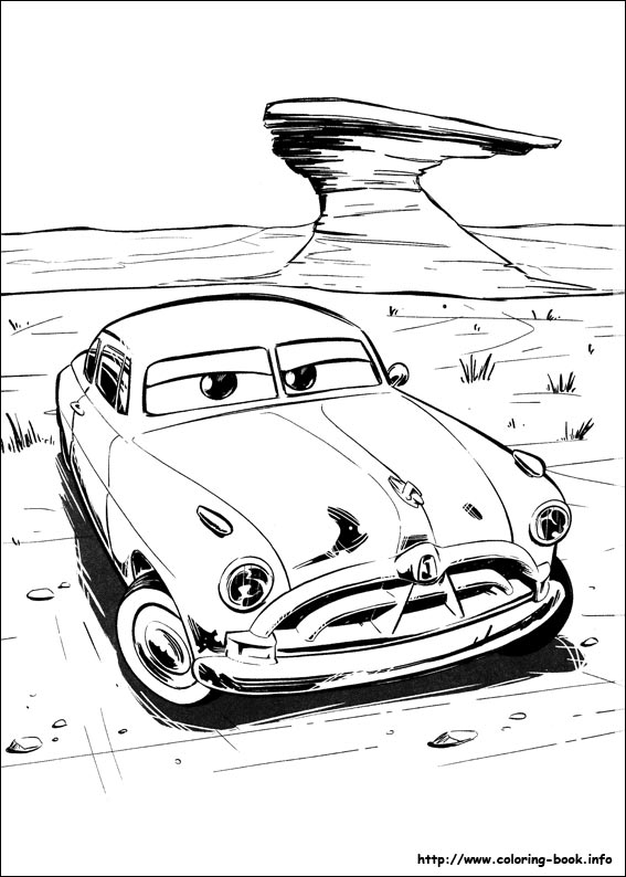 Cars 3 coloring picture