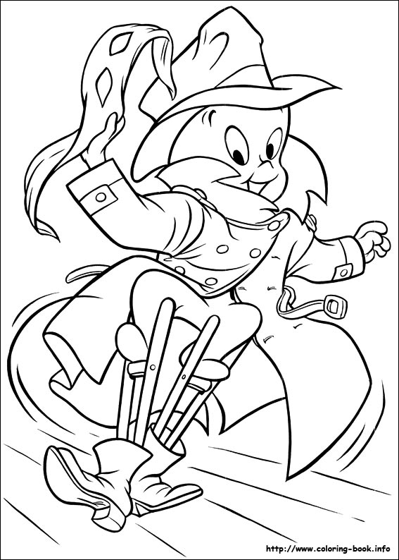 Casper coloring picture