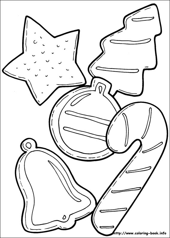 Christmas coloring picture