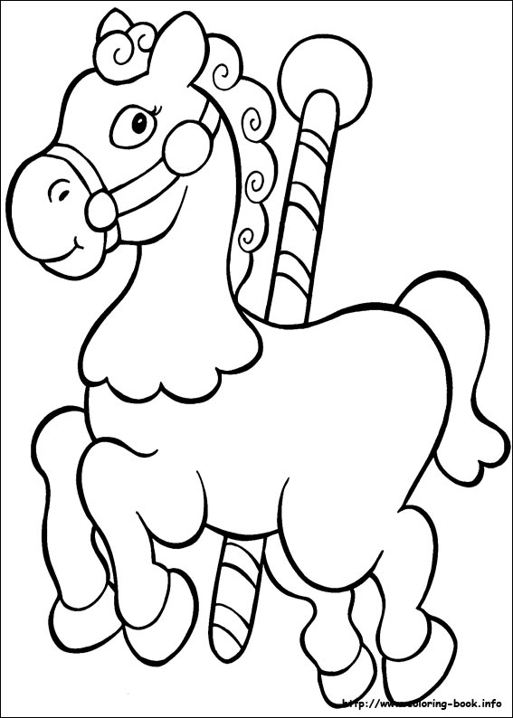 Christmas coloring picture