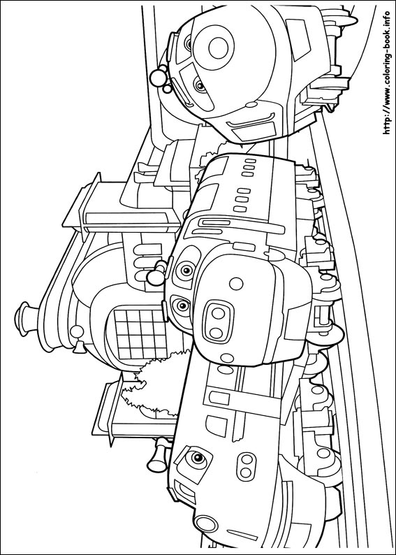 Chuggington coloring picture