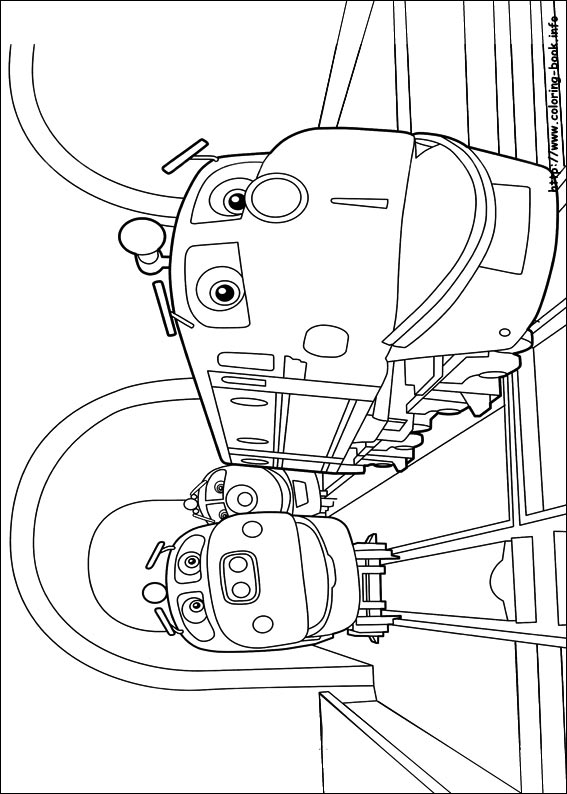 Chuggington coloring picture