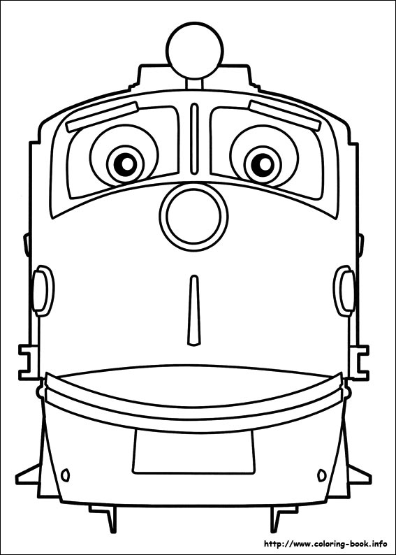 Chuggington coloring picture