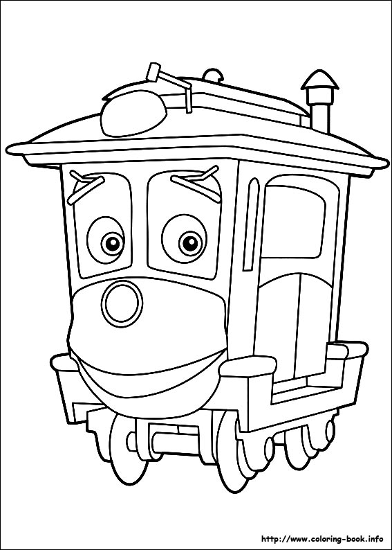 Chuggington coloring picture