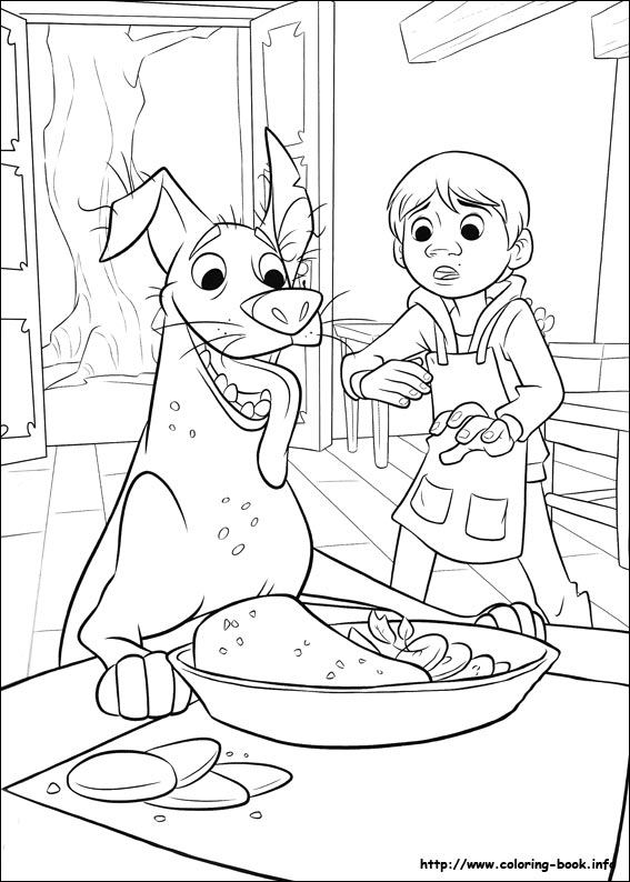 Coco coloring picture