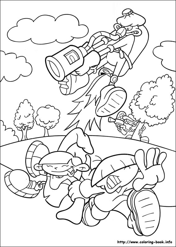 Codename: Kids Next Door coloring picture