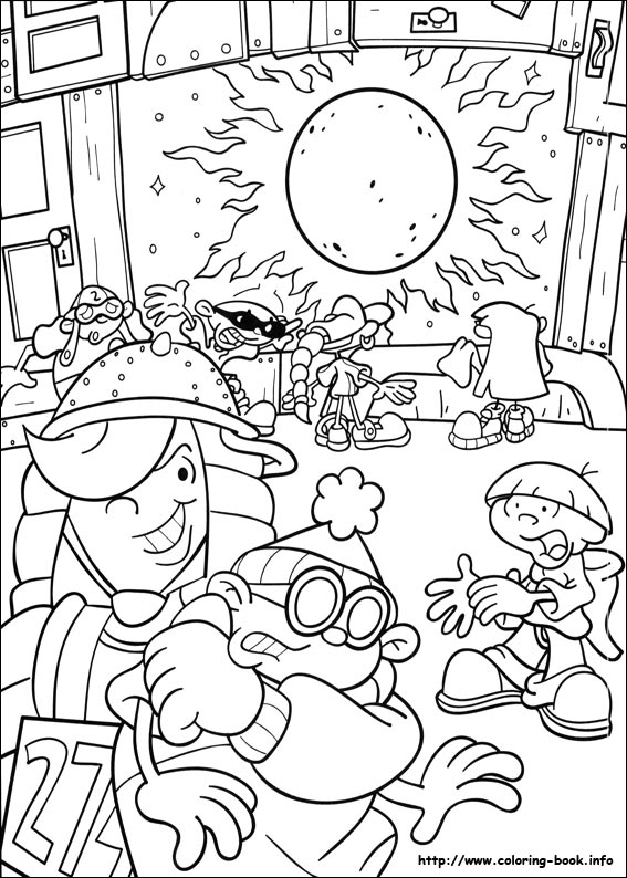 Codename: Kids Next Door coloring picture