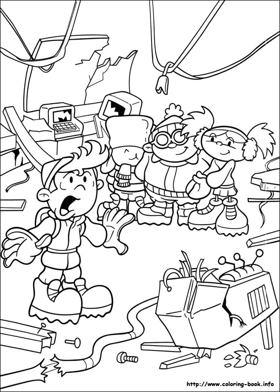 Codename: Kids Next Door coloring picture