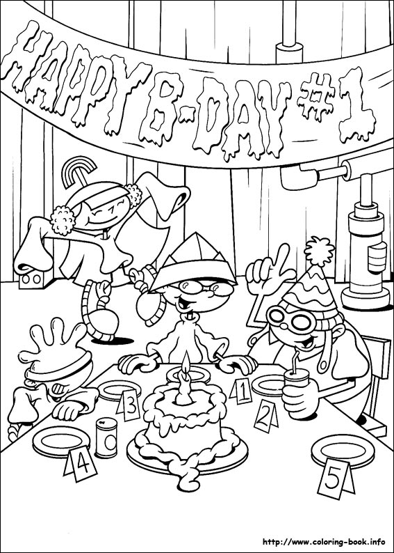 Codename: Kids Next Door coloring picture