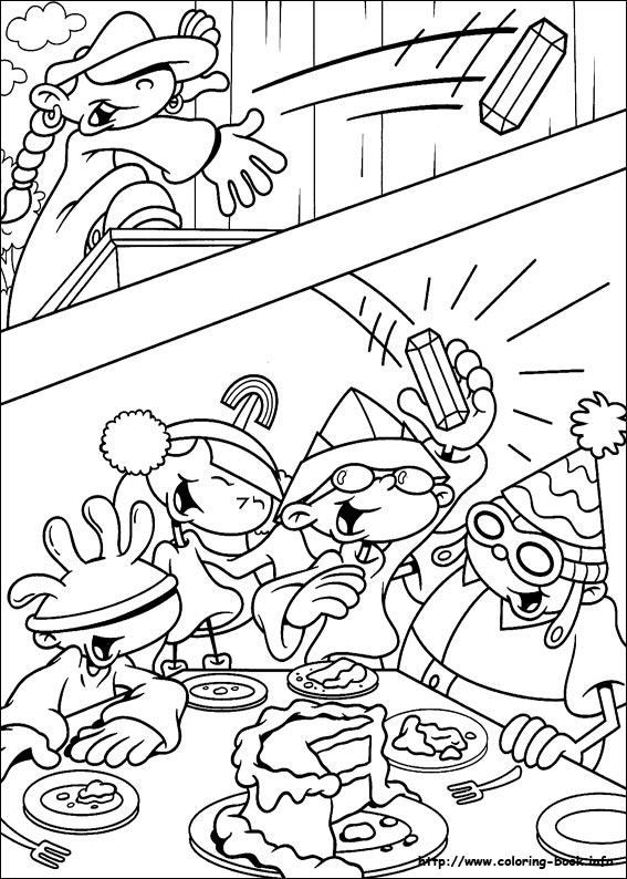 Codename: Kids Next Door coloring picture