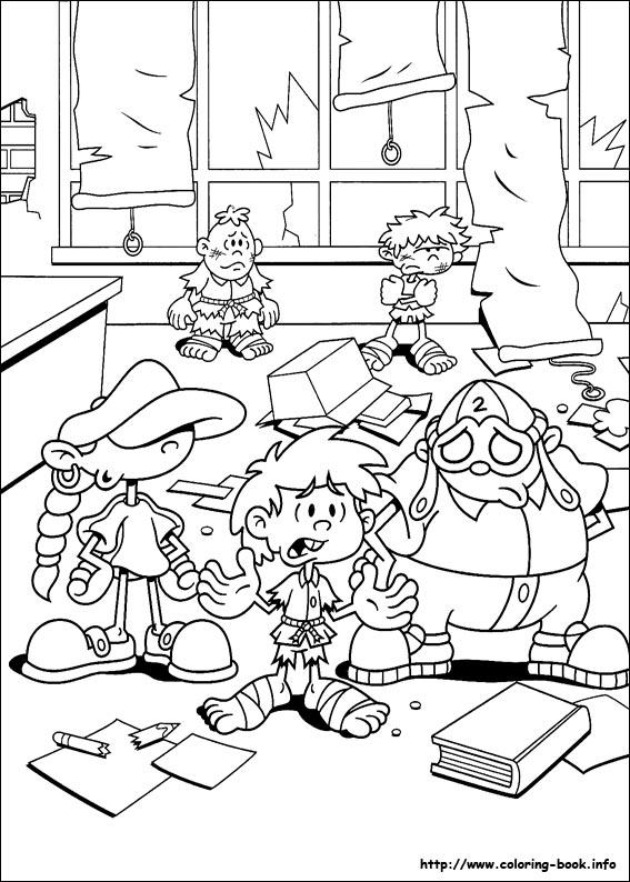 Codename: Kids Next Door coloring picture