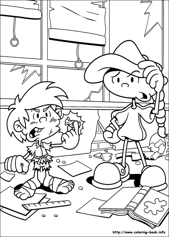 Codename: Kids Next Door coloring picture