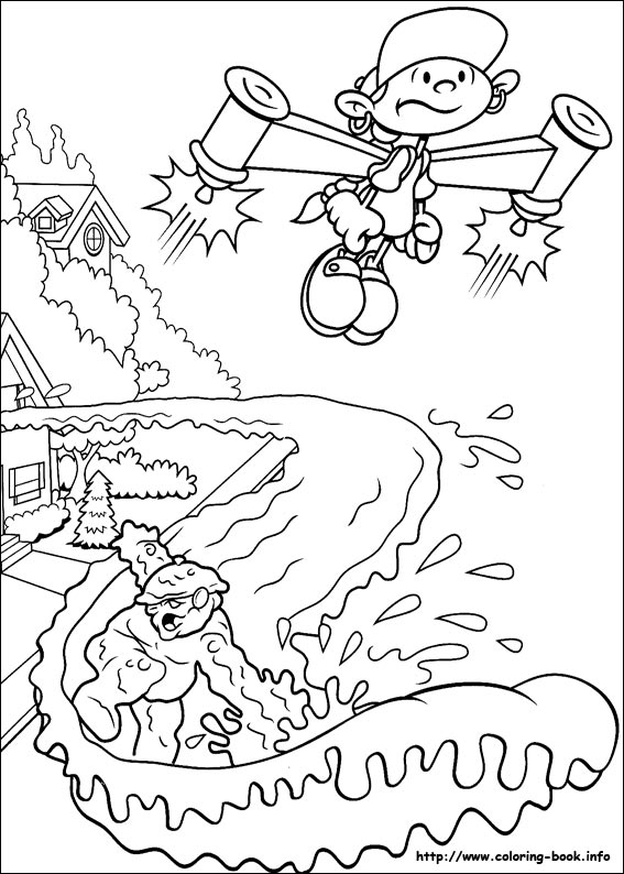 Codename: Kids Next Door coloring picture