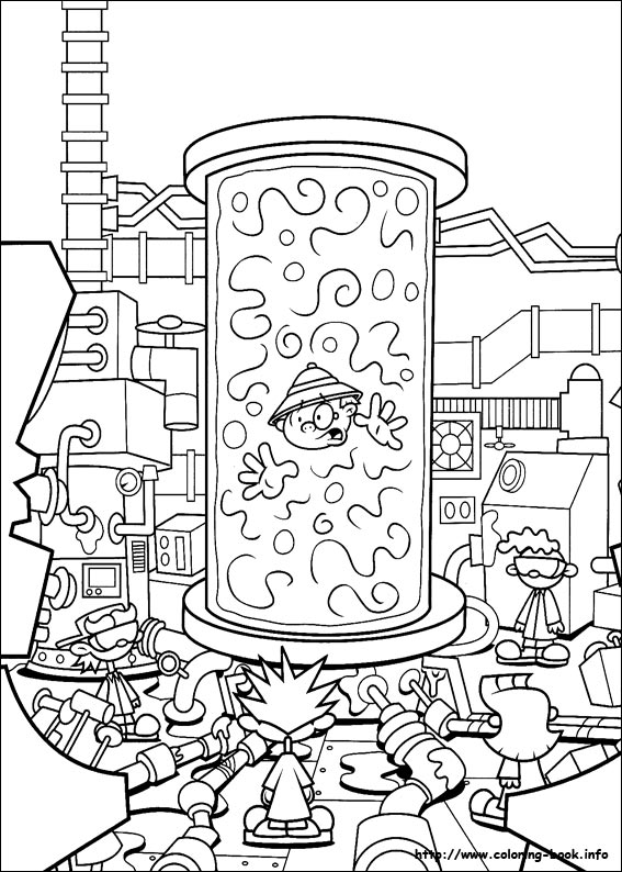 Codename: Kids Next Door coloring picture