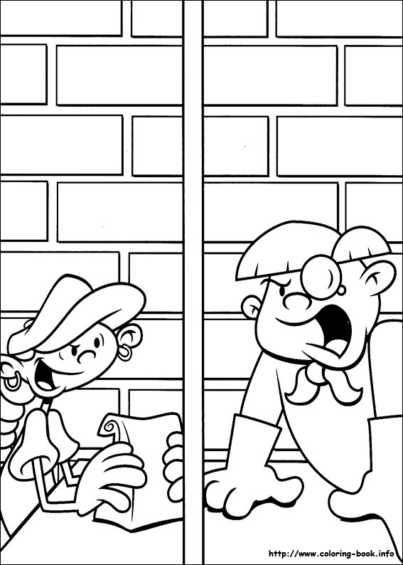 Codename: Kids Next Door coloring picture