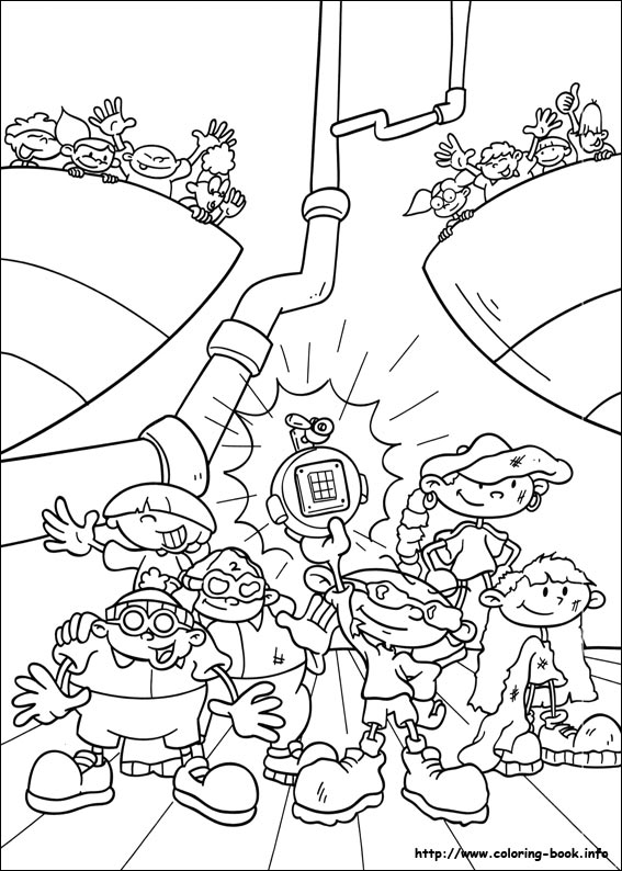 Codename: Kids Next Door coloring picture