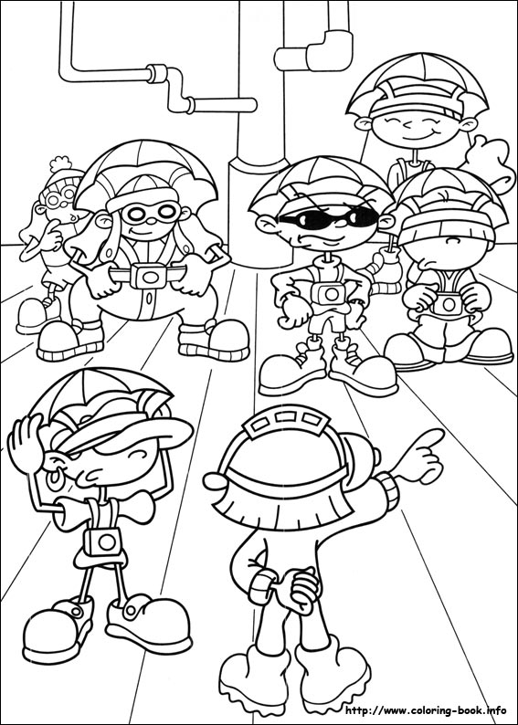 Codename: Kids Next Door coloring picture