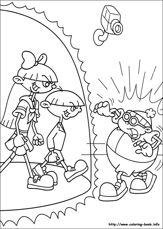 Codename: Kids Next Door coloring picture