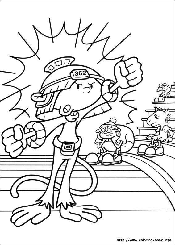 Codename: Kids Next Door coloring picture