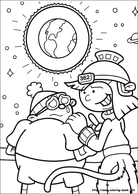 Codename: Kids Next Door coloring picture