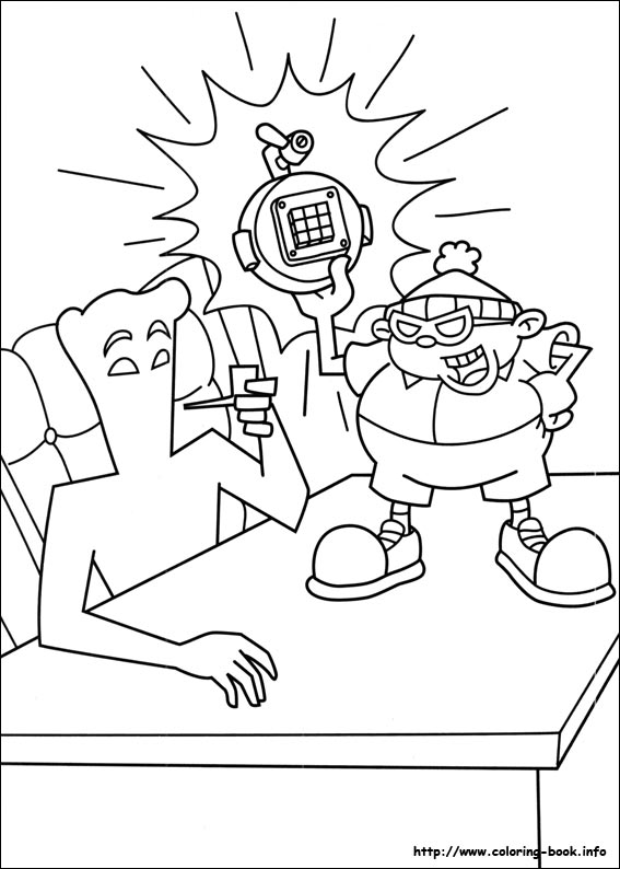 Codename: Kids Next Door coloring picture