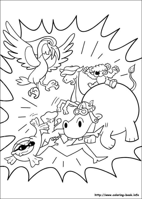 Codename: Kids Next Door coloring picture