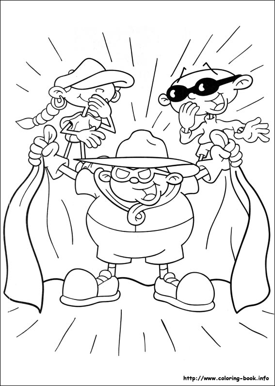 Codename: Kids Next Door coloring picture