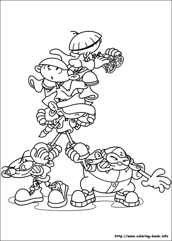 Codename: Kids Next Door coloring picture