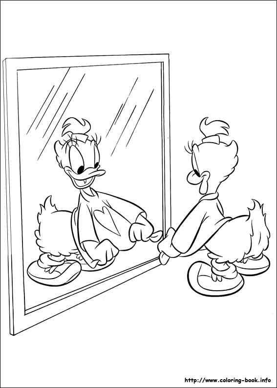 Daisy coloring picture