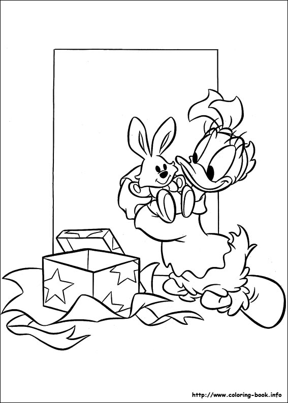 Daisy coloring picture