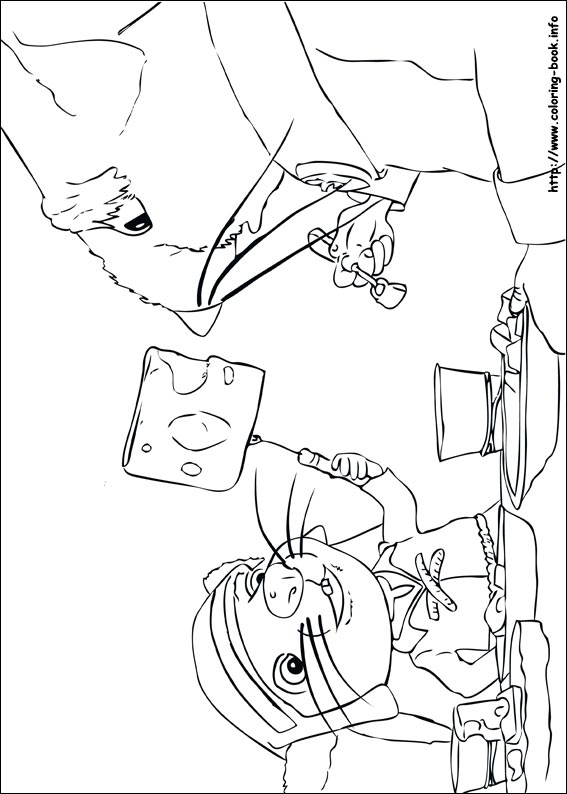 The tale of Despereaux coloring picture