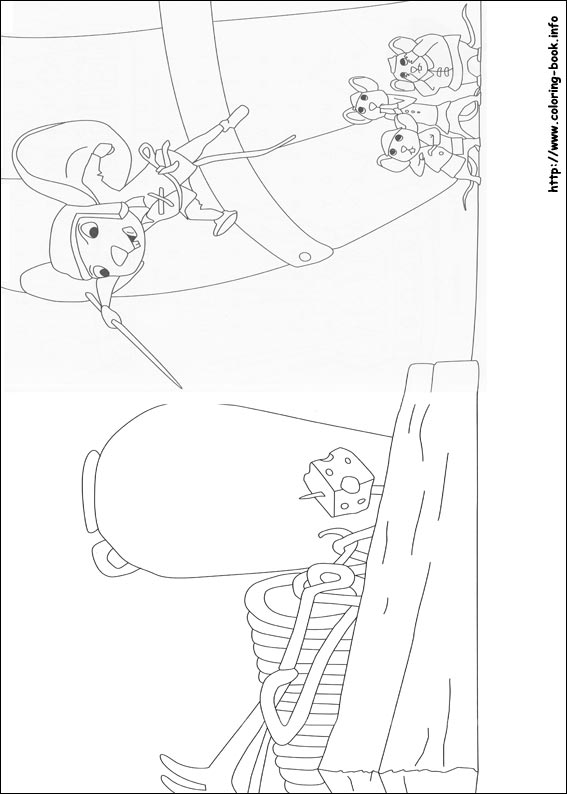 The tale of Despereaux coloring picture