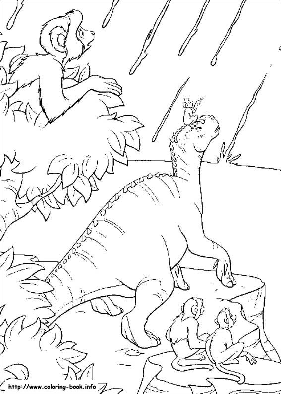 Dinosaure coloring picture