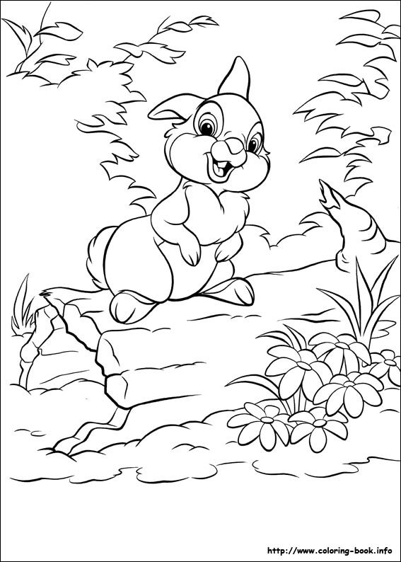 Disney Bunnies coloring picture