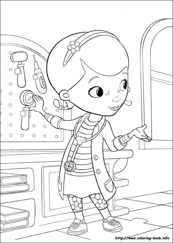 free printable doc mcstuffins coloring pages