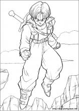  Coloring Pages on Dragon Ball Z Coloring Pages On Coloring Book Info