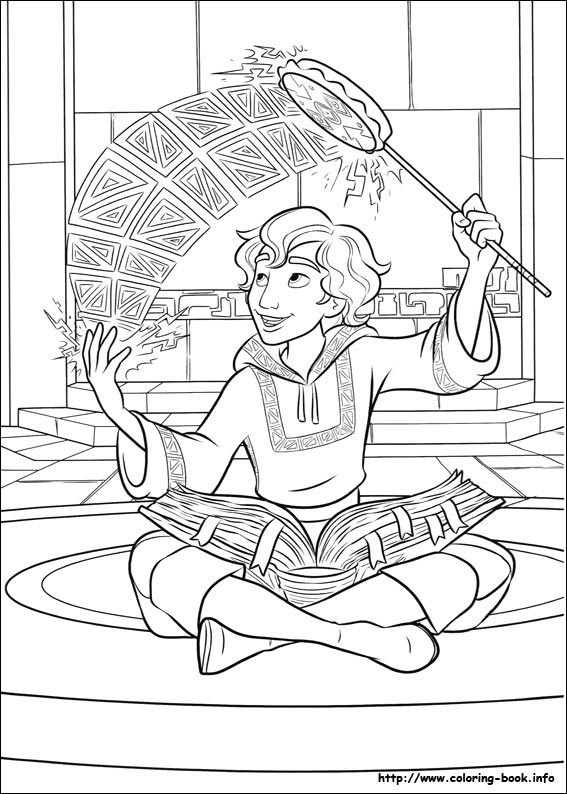 Elena of Avalor coloring picture