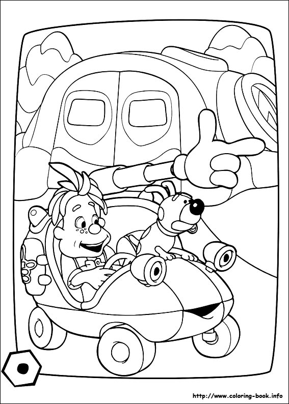 Engie Benjy coloring picture