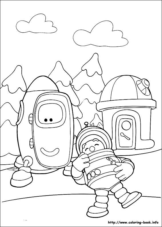 Engie Benjy coloring picture