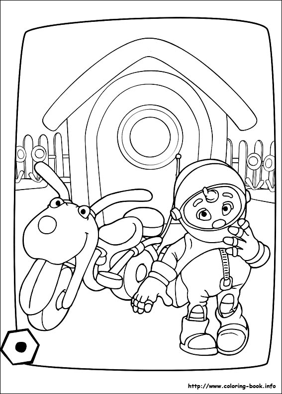 Engie Benjy coloring picture