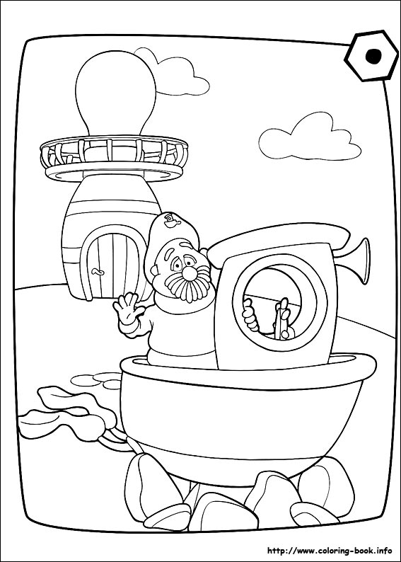 Engie Benjy coloring picture