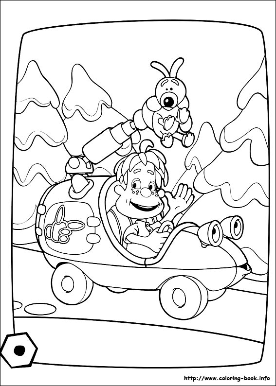 Engie Benjy coloring picture