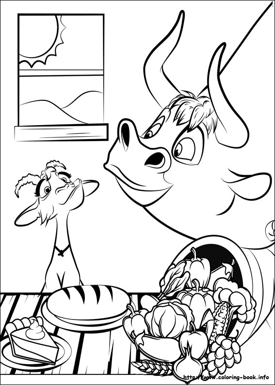 Ferdinand coloring picture