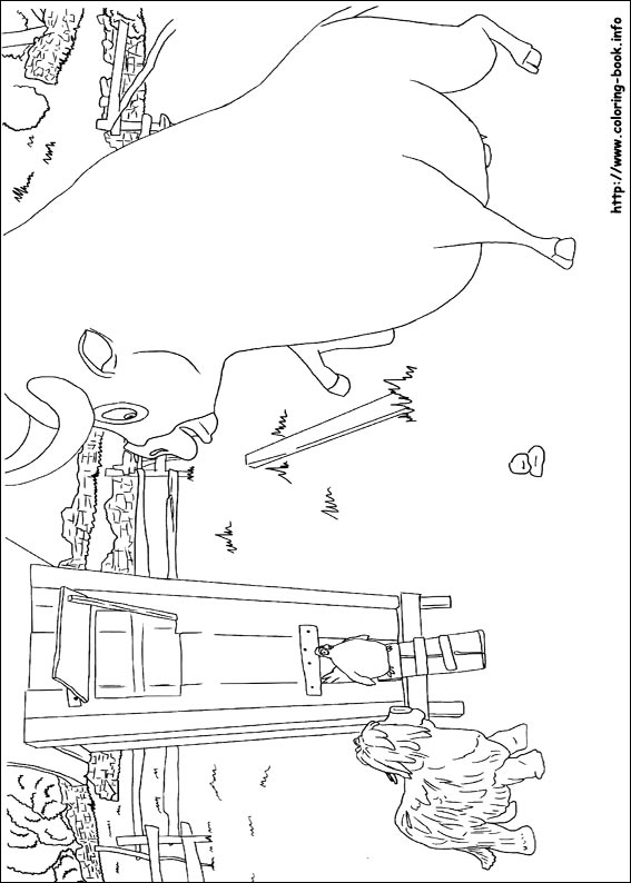 Ferdinand coloring picture