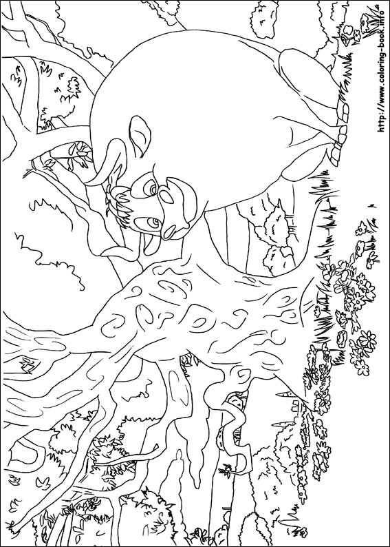 Ferdinand coloring picture