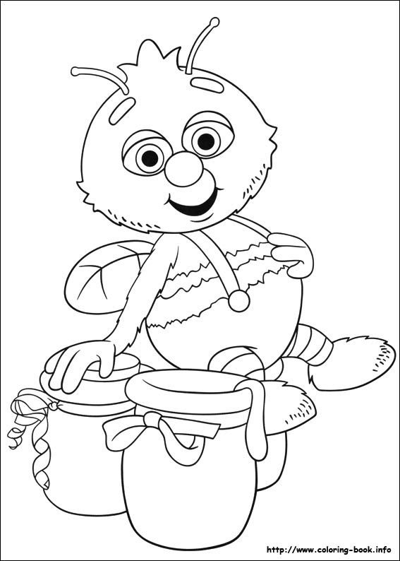 Fifi and the Flowertots coloring picture