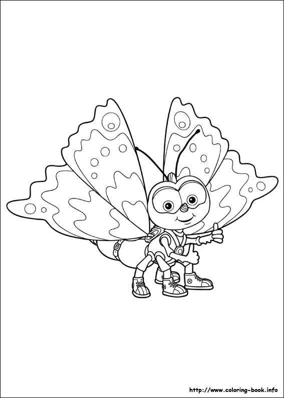 Fifi and the Flowertots coloring picture