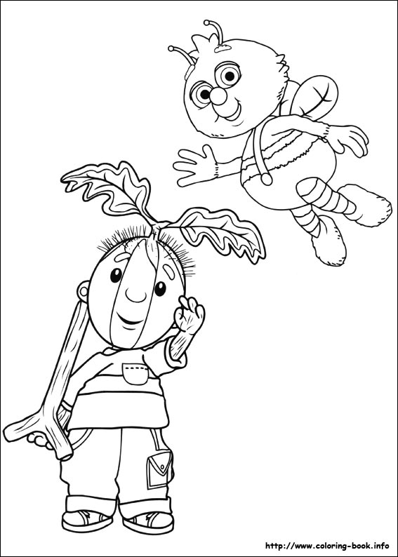 Fifi and the Flowertots coloring picture