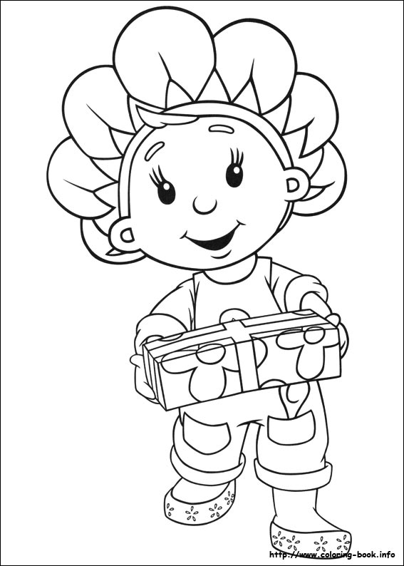 Fifi and the Flowertots coloring picture